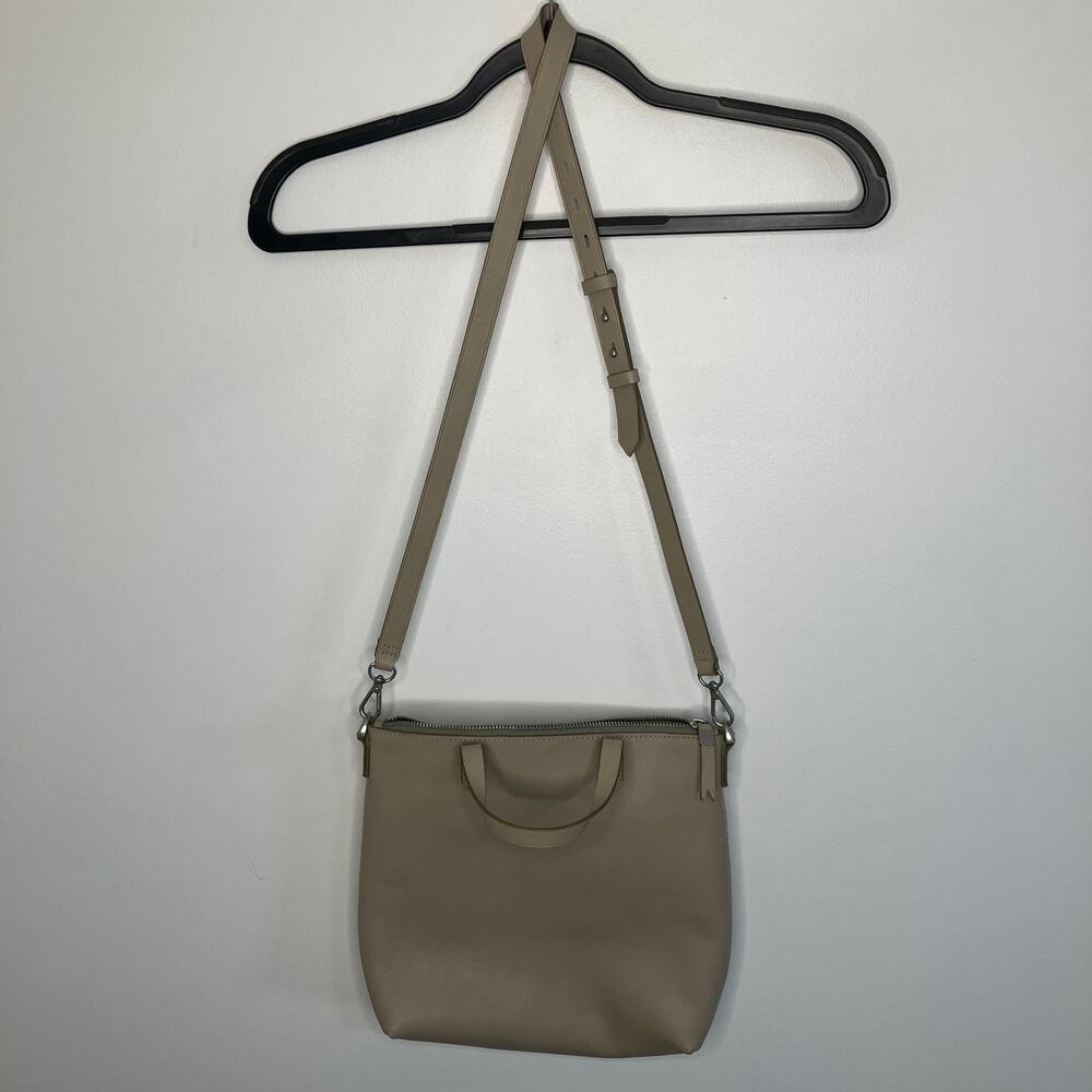 NWOT MADEWELL The Mini Crossbody Tote Bag Purse Sage Green